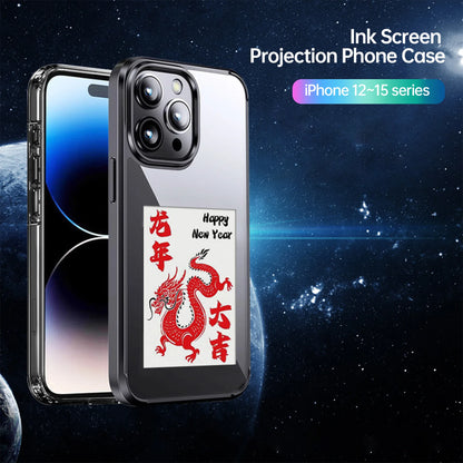 Écran d'affichage de 3,7 pouces E-lnk NFC pour étui de téléphone à projection d'écran sans fil pour iPhone 13 14 15 16