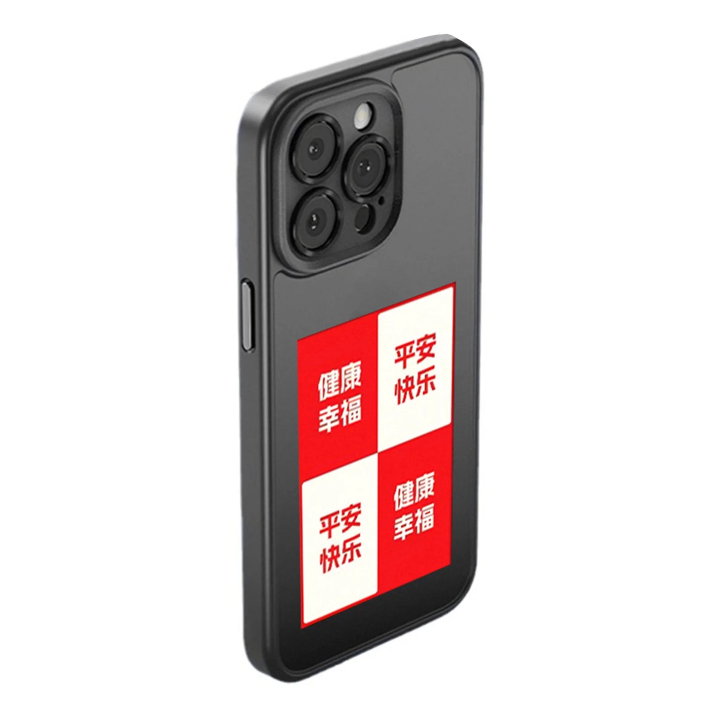 Écran d'affichage de 3,7 pouces E-lnk NFC pour étui de téléphone à projection d'écran sans fil pour iPhone 13 14 15 16