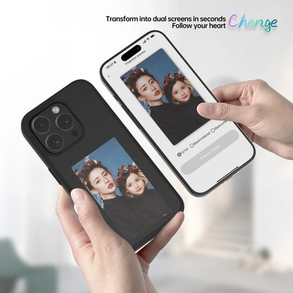 Écran d'affichage de 3,7 pouces E-lnk NFC pour étui de téléphone à projection d'écran sans fil pour iPhone 13 14 15 16