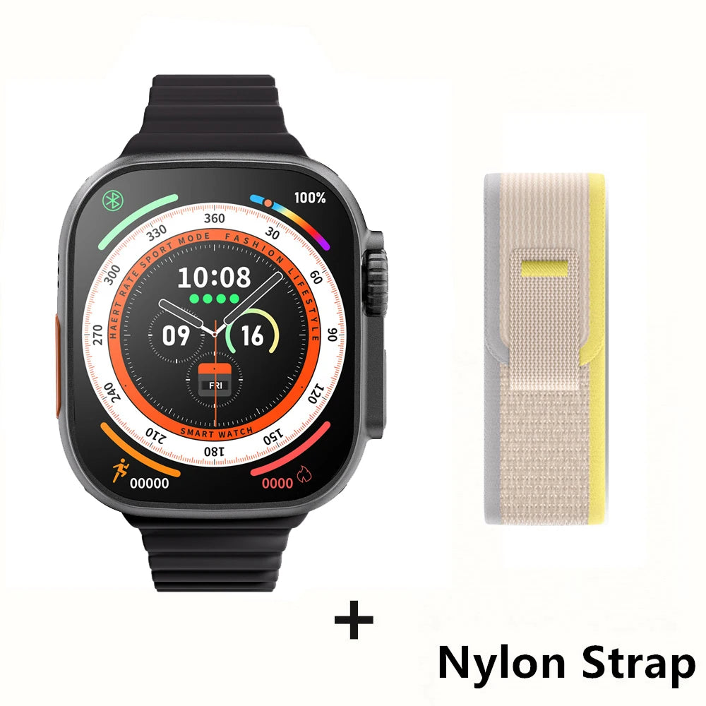 For Apple Smart Watch 10 ultra x 3 Pro MAX Gen2 49mm Amoled Screen Smartwatch Refresh Rate Wireless Charging Men Women For Sport
